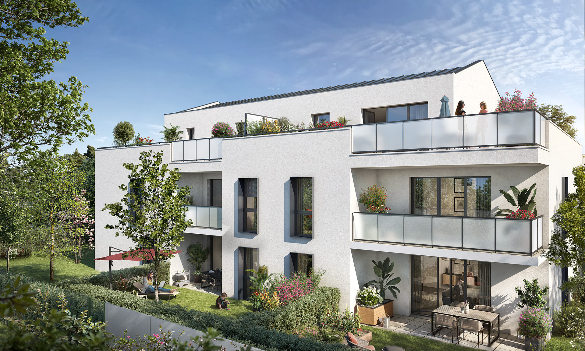 Programme immobilier neuf L&rsquo;ÉCRIN BLANC